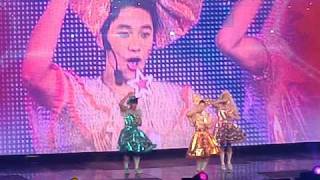 20100905 2PM Encore Concert Orange Caramel Magic Girl Parody [upl. by Nirroc]