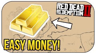 Red Dead Redemption 2 HIDDEN 1500 Treasure Location EASY MONEY [upl. by Oletha]