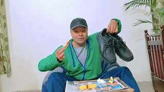 MOST BORING VIDEO  How to Reglue a Shoe Sole with Feviquick amp Fevibond [upl. by Nahij835]