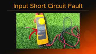 How to repair an inverter input short circuit fault alarm [upl. by Lartnom]