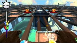 Raving Rabbids Travel in Time Walkthrough  Hookarium Statue of LibertAir [upl. by Ellessig955]