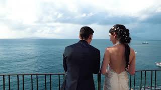 Wedding day in Sorrento Adriano e Lauren Wedding planner Cira Lombardo [upl. by Doy898]