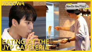 Whats The Food Like At The JYP Cafeteria  How Do You Play EP211  KOCOWA [upl. by Nnywg432]