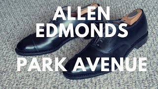 Shine On Allen Edmonds Park Avenue Shoes [upl. by Llenroc758]