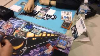 YuGiOh Duel Harpies Jeff Jones vs Mermails Kyle Warfield  Game 1 [upl. by Nyladnor]