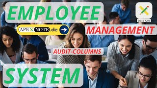 Low Code  Employee Management System  Create Table Sequence Report and Form in Oracle Apex [upl. by Ylaek]