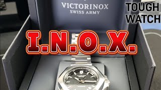 Victorinox INOX Mechanical  Overview amp Specs  Victorinox INOX Black Dial [upl. by Clarine]