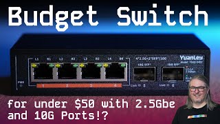 Under 50 Inexpensive Budget Switch With Both 25Gbe and 10G [upl. by Yro]