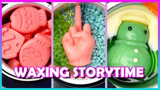 🌈✨ Satisfying Waxing Storytime ✨😲 589 The most traumatizing sleepover [upl. by Aerdnat630]