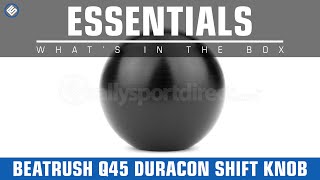 Beatrush Q45 Duracon Black Shift Knob  Whats in the Box [upl. by Ahsika261]