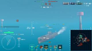 World of Warships  U4501 in 7vs7 Brawl  2477 BXP  0 damage received  108177 damage [upl. by Ennasus]