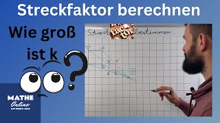 Steckfaktor berechnen  zentrische Streckung [upl. by Odraccir]