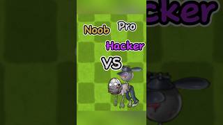 PVZ Fusion  Noob vs Pro vs Hacker  Iron Balloon Zombie pvz memes shorts [upl. by Eniamat]