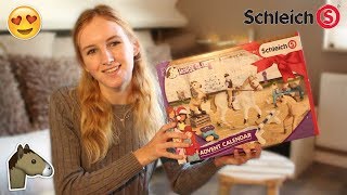 Schleich UNBOXING paarden ADVENTSKALENDER 2018  Schleich 22  Daphneee [upl. by Eiralih104]