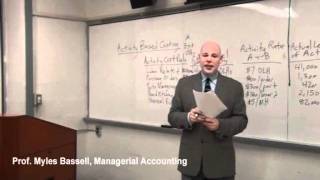 3 Managerial Accounting  3 Activity Based Costing [upl. by Shaya883]