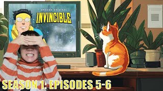 Invincible That Actually Hurtme to watch S1 E5E6 [upl. by Meagher]