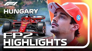 FP2 Highlights  2024 Hungarian Grand Prix [upl. by Aryajay]