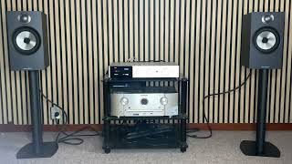 BampW 606 S2 anniversary soundtest Audiolab 9000A [upl. by Yrrad969]