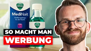 Schau Dir das von Wick Medinait Werbung ab WerbeAnalyse [upl. by Eirolam]