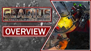 Warhammer 40000 Gladius  Adeptus Mechanicus Gameplay Overview  2021 [upl. by Danete672]