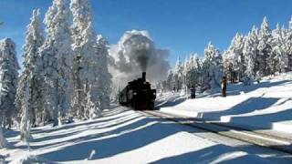 Dampflok auf dem Weg zum Brocken III [upl. by Eanel]