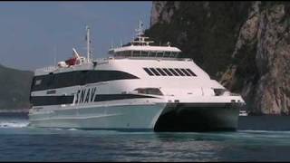 SNAV HSC Don Francesco at Capri island Italy [upl. by Lang]