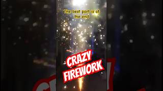 Dekho Crazy firework  fireworks  big short firework fireworks yt shorts [upl. by Hannahc368]