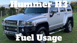 Hummer H3 Fuel Economy Test  Gas Mileage Challenge  Fuel Usage Log [upl. by Now]