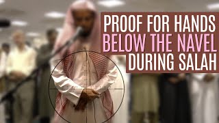 PROOF for hands below the navel during Salah [upl. by Jerrylee]