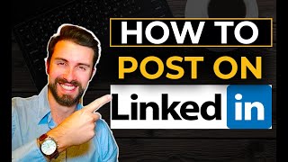 How to Post on LinkedIn  3 Tips for MASSIVE Reach [upl. by Reaht988]