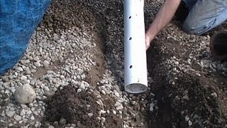 How To Install Perforated Pipe French Drain for Do It Yourself Job [upl. by Homovec]