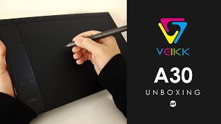 Veikk A30 Unboxing [upl. by Ellienad]