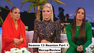 The Real Housewives of Beverly Hills S13 Reunion Part 1 RecapReview  Dorit Gets It From Everybody [upl. by Yraht]