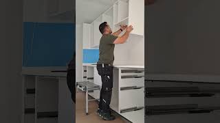 IKEA kitchen cabinets  Short 21 home kitchen diy [upl. by Fleck664]