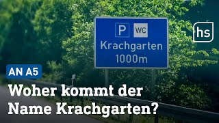 Mysteriöser RastplatzName Krachgarten  hessenschau [upl. by Amabelle]