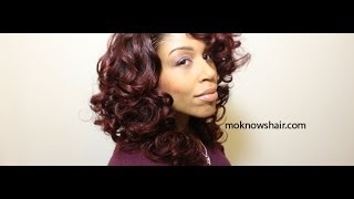 Curl Revival ft Mizani Rose H2O Review [upl. by Stein737]