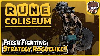 FRESH Fighting Strategy Roguelike  Lets Try Rune Coliseum [upl. by Beyer]