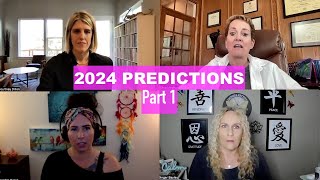 PREDICTIONS for the year 2024 Part 1 [upl. by Nwahs682]