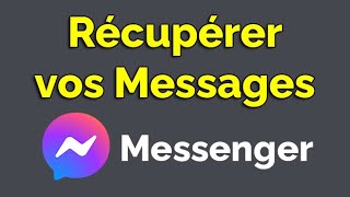 Comment récupérer conversation Messenger retrouver une conversation Messenger [upl. by Danie672]