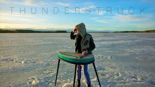 EPIC THUNDERSTRUCK COVER with RARE ARCTIC INSTRUMENT by Lauri Schreck [upl. by Finella]