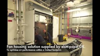 ebmpapst collaboration with Diamond Light Source Timelapse Video 2014 [upl. by Skipton]