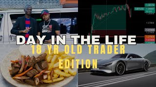 Day in the life of a 18yr Old Forex Trader  Free 5k Prop Firm Account for everyone [upl. by Tremml715]