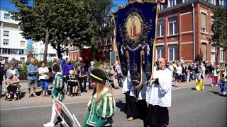 Heilig Bloed Processie deel 1  Hoogstraten B  zondag 2 juni 2013 [upl. by Marlow]