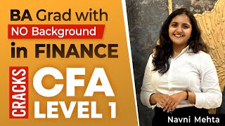 CFA For Non Finance Background  CFA after Graduation  CFA Level 1 [upl. by Assiralk289]