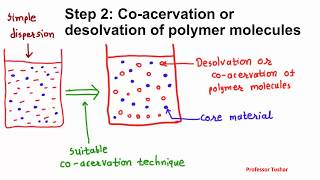 Microencapsulation by coacervation phase separation Microcapsule preparation [upl. by Eanwahs292]