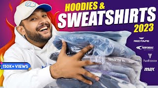 7 Best Ajio HoodiesSweatshirts For Men Under 5001000 🔥Amazon Hoodie Haul 2024  ONE CHANCE [upl. by Grindlay]