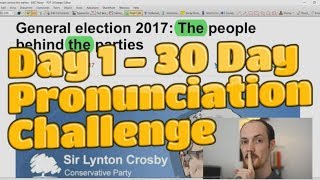 Day 1  The TH Sound  30 Day Pronunciation Challenge [upl. by Arikahc462]