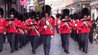 Marching Through The Streets Of Copenhagen With Tivolis Fifes amp Drums Boy Guards  October 2015 [upl. by Herson923]