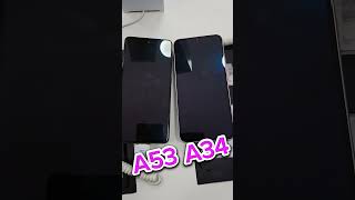 Samsung Galaxy A53 5G Vs Samsung Galaxy A34 Reboot Test Review [upl. by Adlitam]