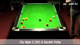 £20000 8Ball Money Match  Gareth Potts v Oly Bale  Part 3 of 10 [upl. by Andres]